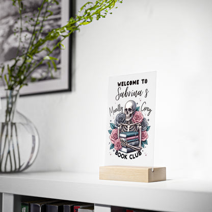 Morally Grey – personalized sign