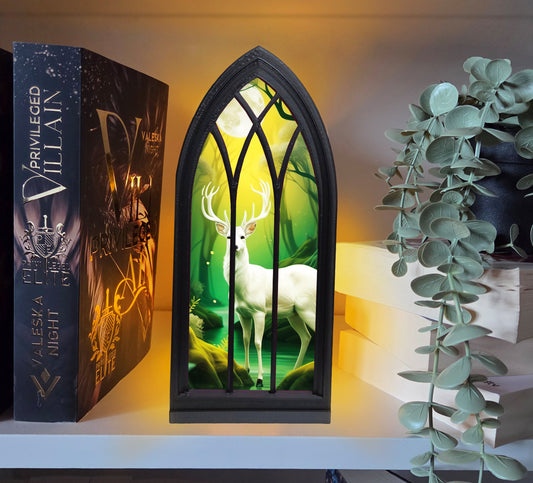 Weißer Hirsch Regalfenster Booknook