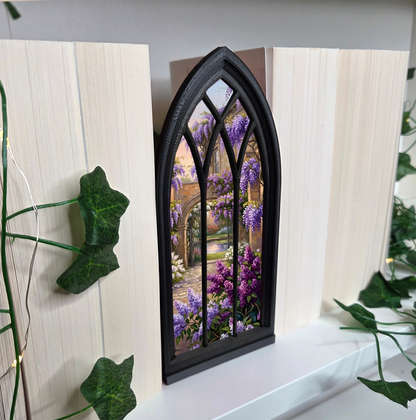 Garten Regalfenster Booknook