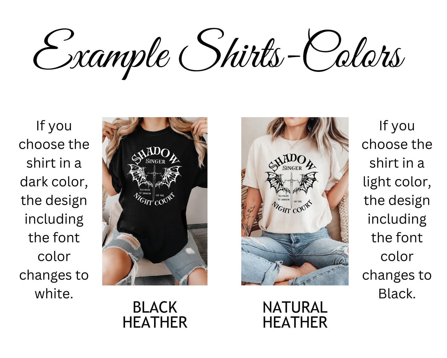 City of Starlight Shirt, Rhysand, Bat Boys, Night Court Shirt Booktok reading, Dark Akademie T-Shirt, Bookstagram, acotar-merchandise shirt