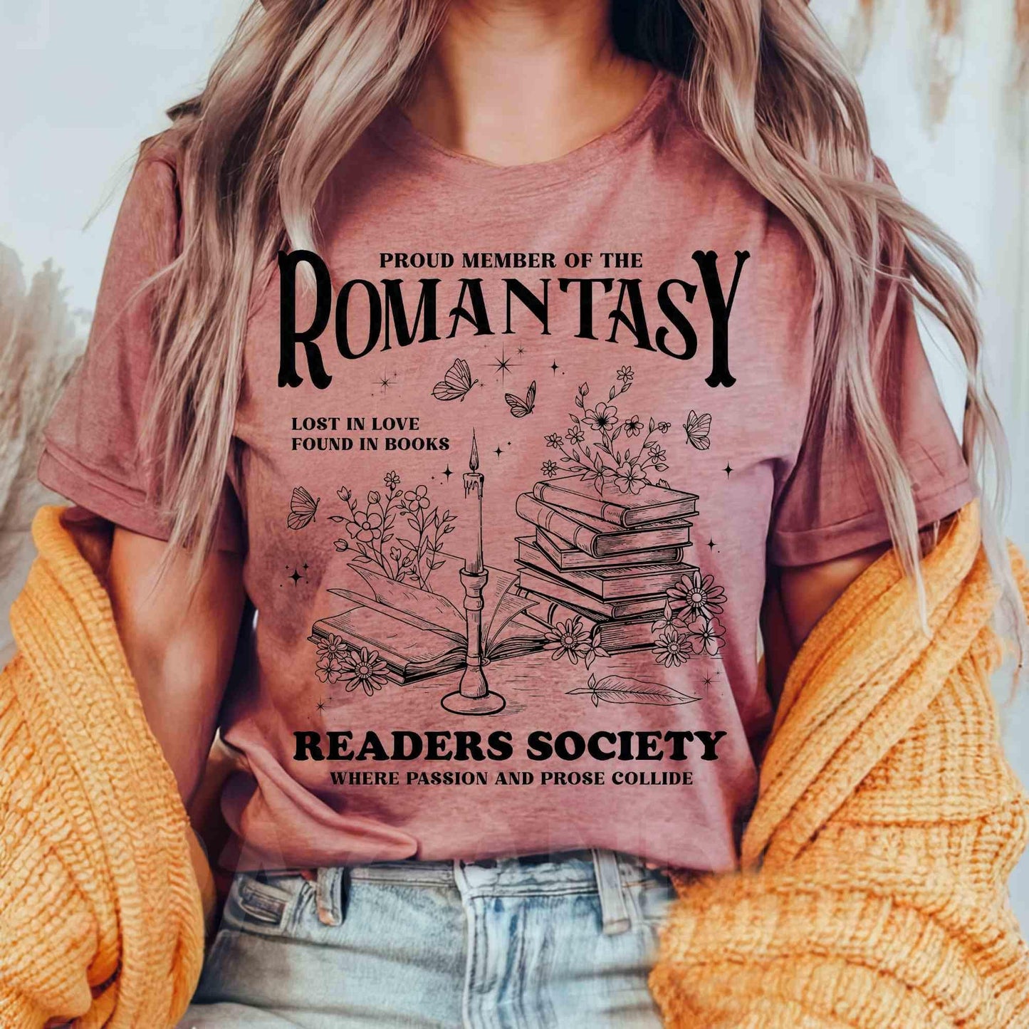 Romantasy Reading Shirt, Booklover Leseshirt, literary gift, Booktok Romance Shirt, Bookfan Gift, love reading shirt, funny reading tshirt