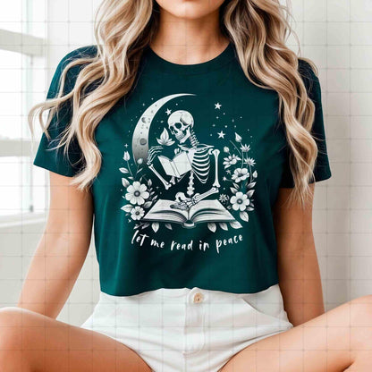 Book Lover shirt, Gift for Book Lovers, read in peace, Coquette Valentine Bookish Tshirt, Bookworm Coffee Tee, Reading shirt, Reading Shirt