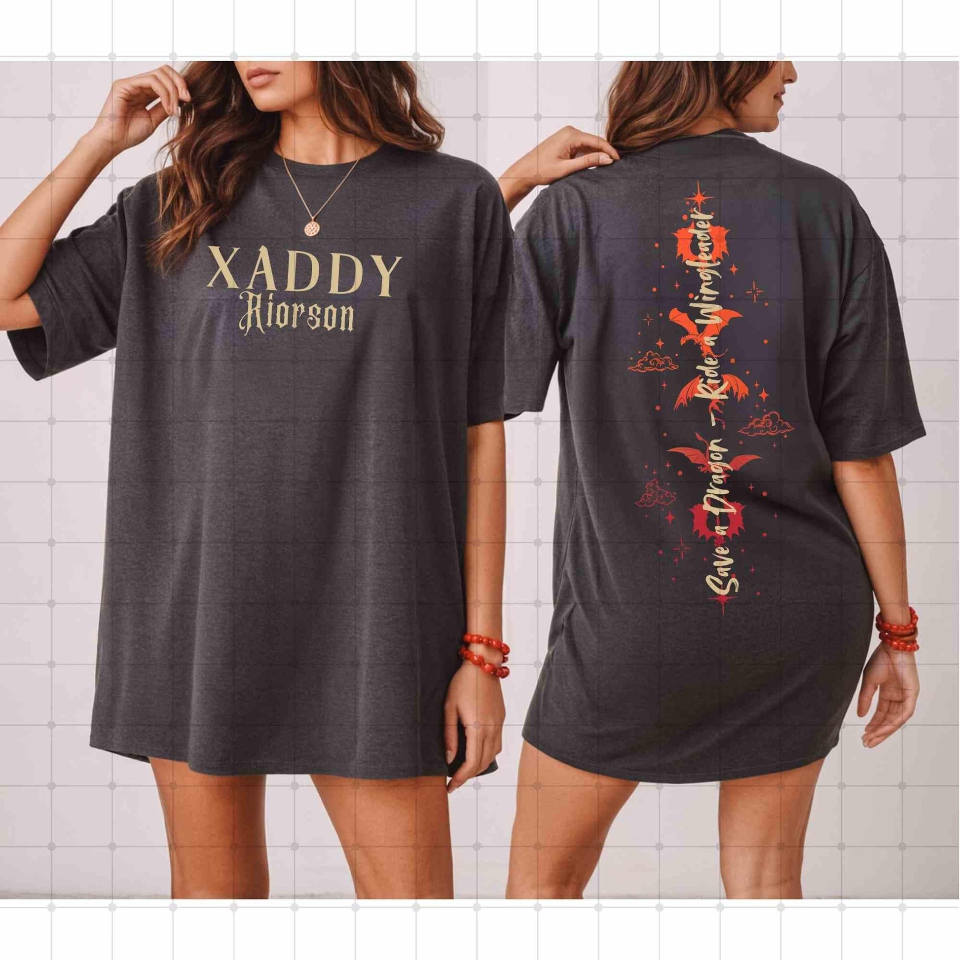 Xaddy Shirt, Xaden Riorson, Onyx Fourth Wing Shirt, Dark Academia, Storm Wing Merch, Basgiath, Onyx storm, Romantik, Fantasy, Onyx Xaddy
