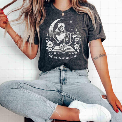 Book Lover shirt, Gift for Book Lovers, read in peace, Coquette Valentine Bookish Tshirt, Bookworm Coffee Tee, Reading shirt, Reading Shirt