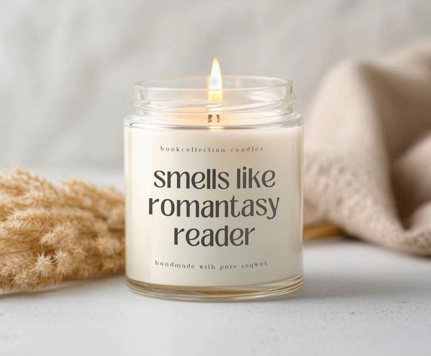 Smells like Romantasy Reader Kerze