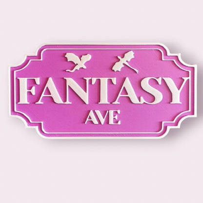 Fantasy Genre Schild Deluxe-Variante