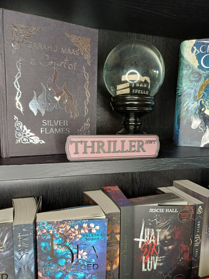 Thriller Genre Schild