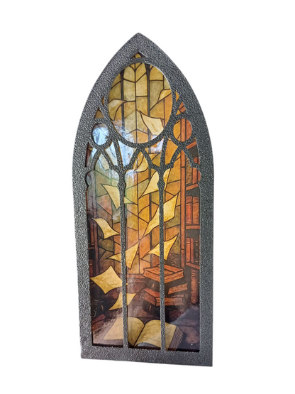 Alte Bibliothek leuchtends Booknook