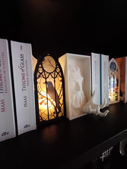 Spooky Town leuchtends Booknook