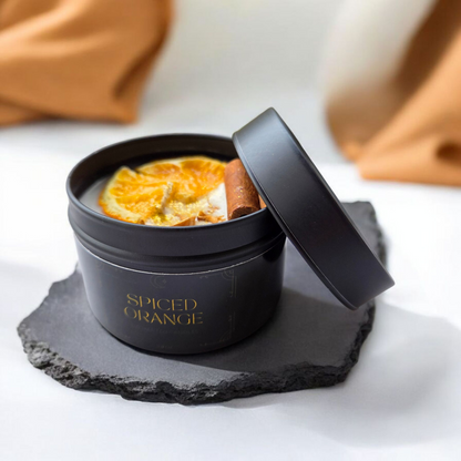 Spiced Orange Tin Candle