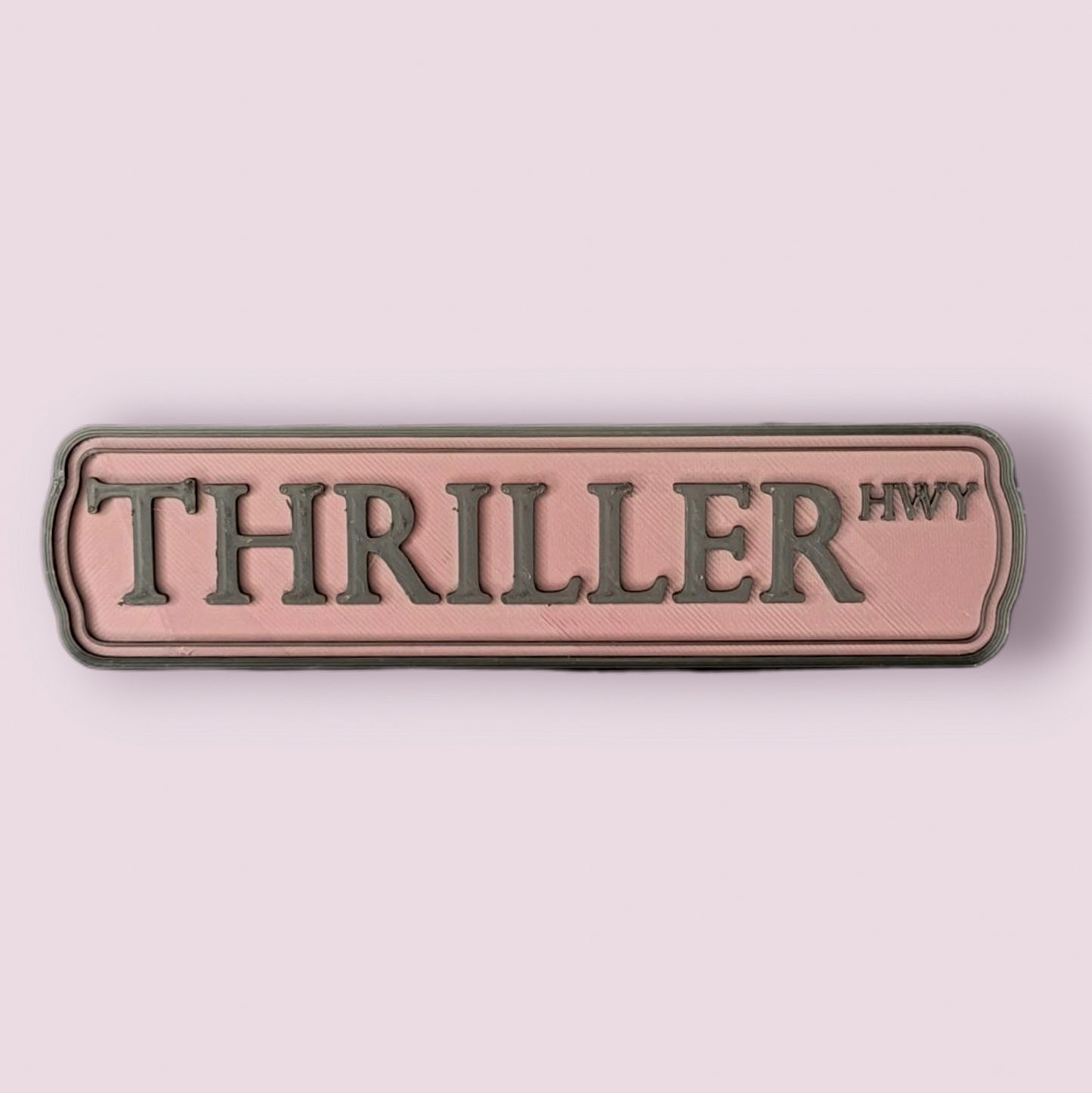 Thriller Genre Schild