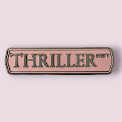 Thriller Genre Schild